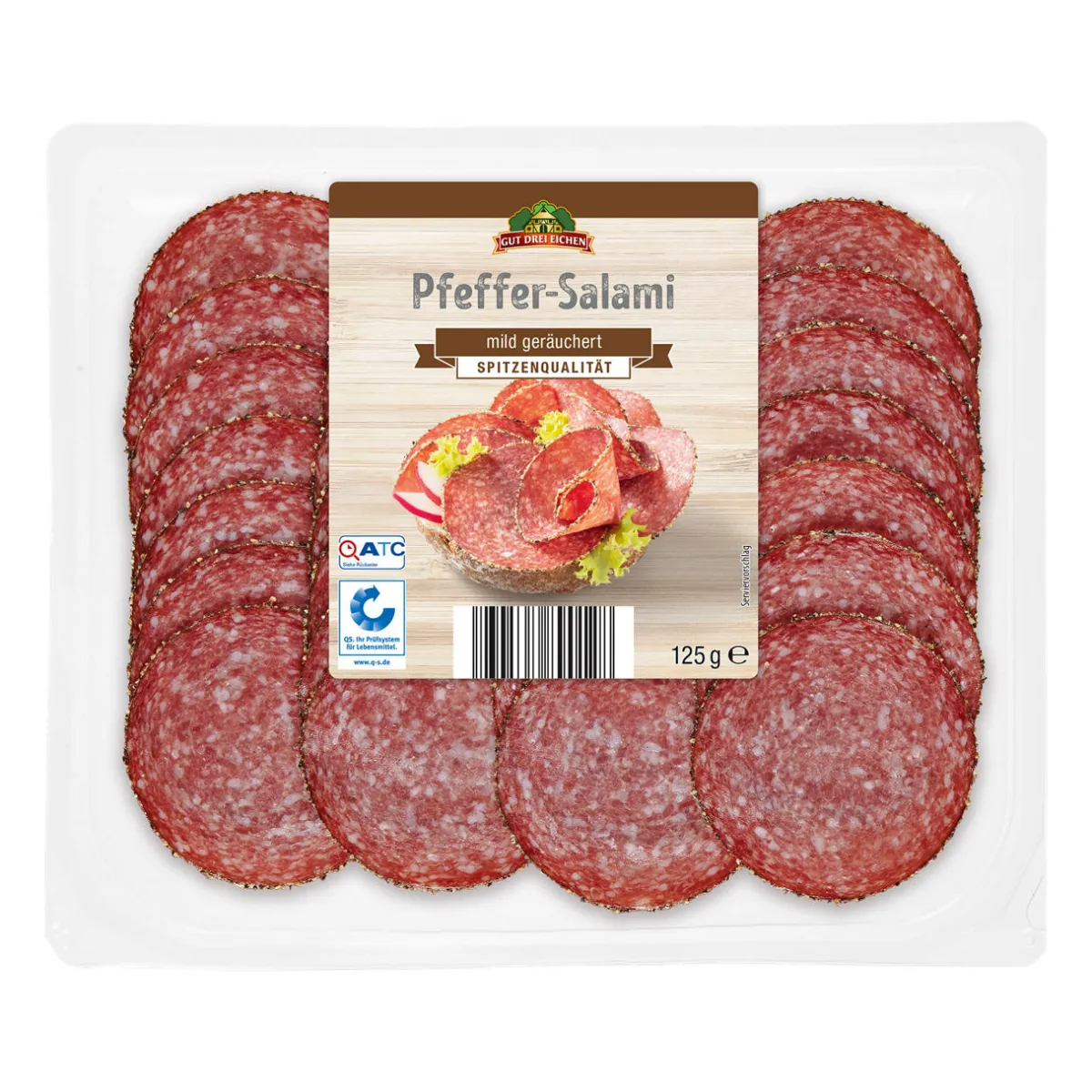 GUT DREI EICHEN Salami Aufschnittplatte- Schinken & Salami Bei Aldi Nord.