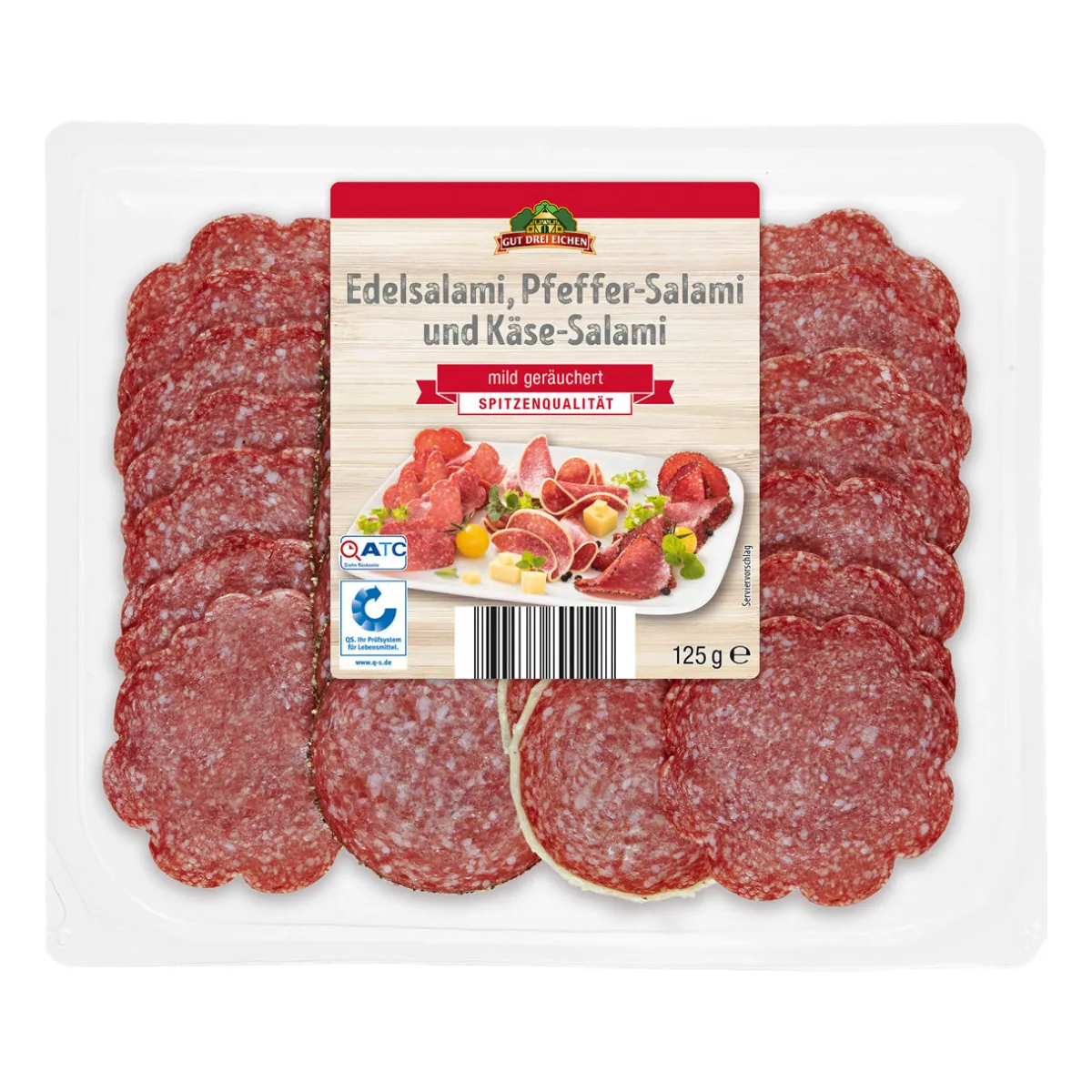 GUT DREI EICHEN Salami Aufschnittplatte- Schinken & Salami Bei Aldi Nord.