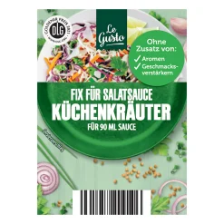 LE GUSTO Salatfix- Gewürze & Kräuter Bei Aldi Nord.