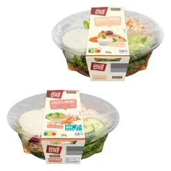 SNACK TIME Salat-Menü Vielfalt- Salat-Menüs Und Sandwiches Bei Aldi Nord.