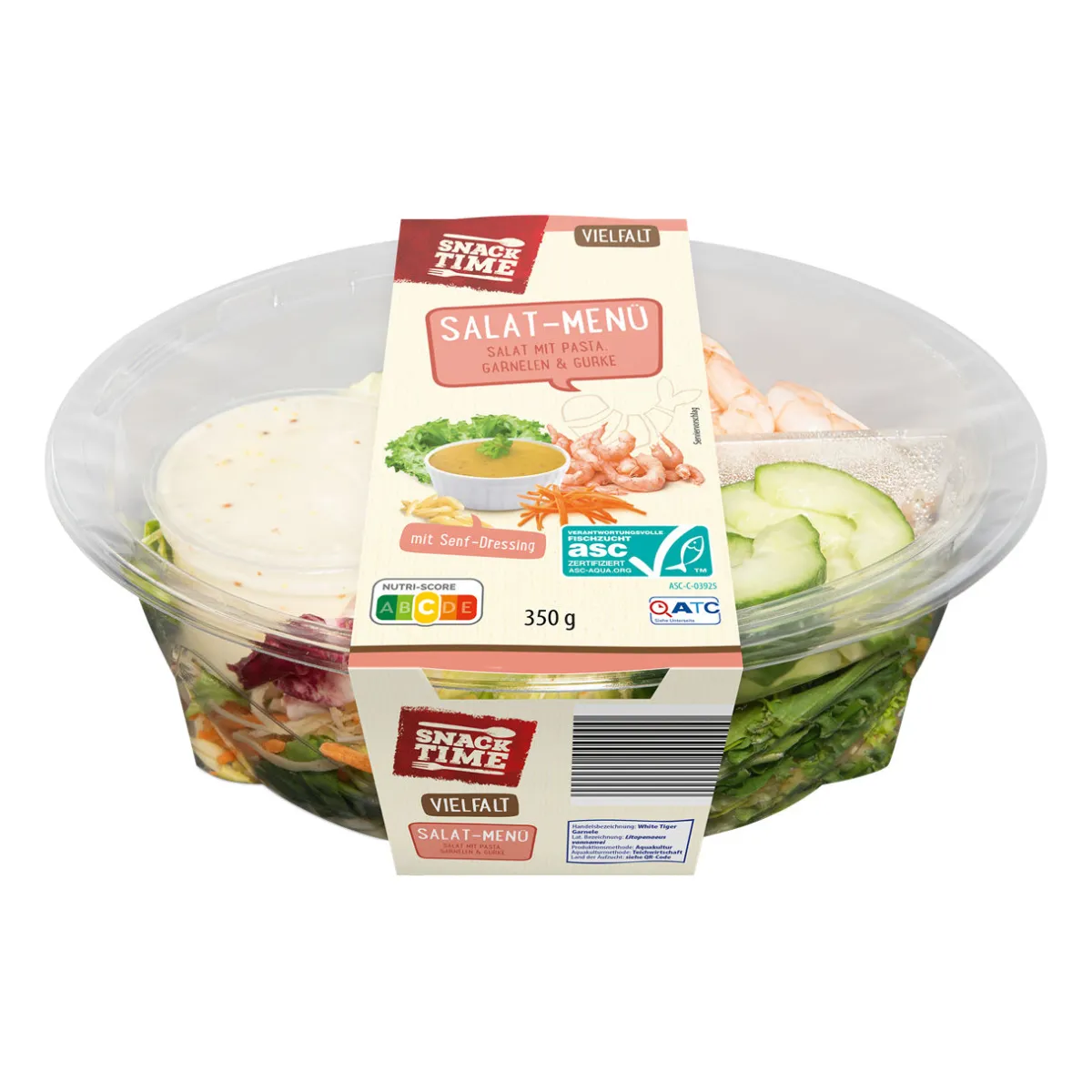SNACK TIME Salat-Menü Vielfalt- Salat-Menüs Und Sandwiches Bei Aldi Nord.