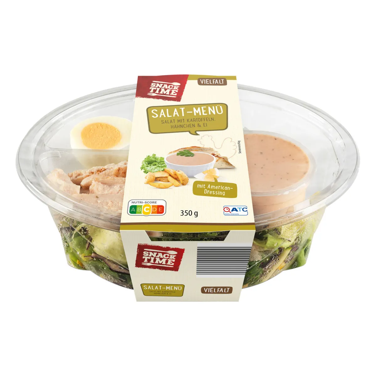 SNACK TIME Salat-Menü Vielfalt- Salat-Menüs Und Sandwiches Bei Aldi Nord.
