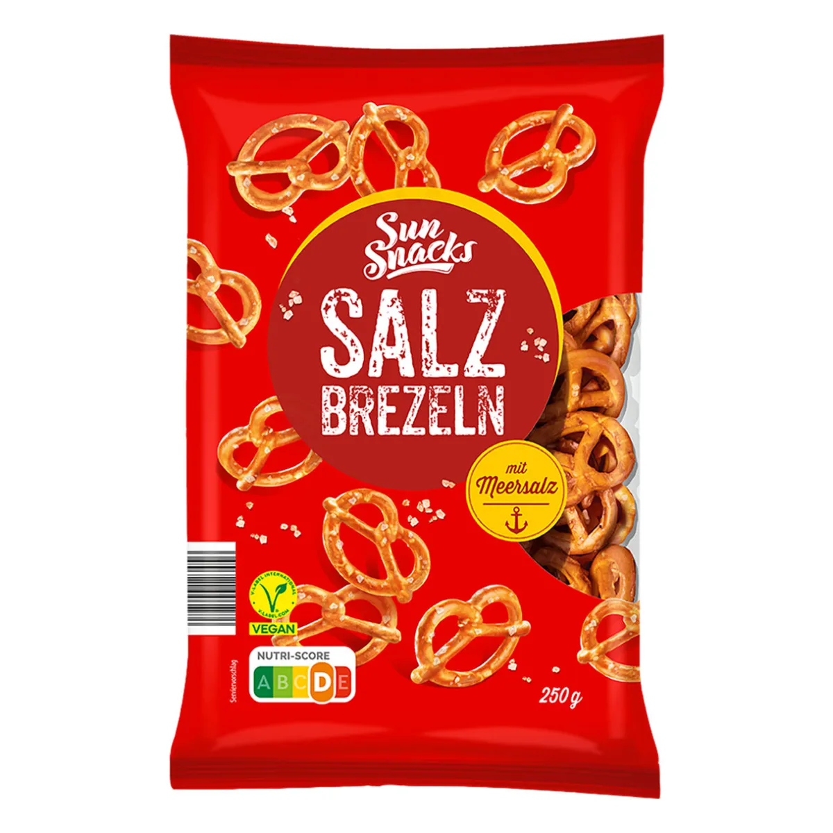 SUN SNACKS Salzbrezeln- Chips & Salzgebäck Bei Aldi Nord.|Vegane Süßigkeiten & Snacks Bei Aldi Nord.
