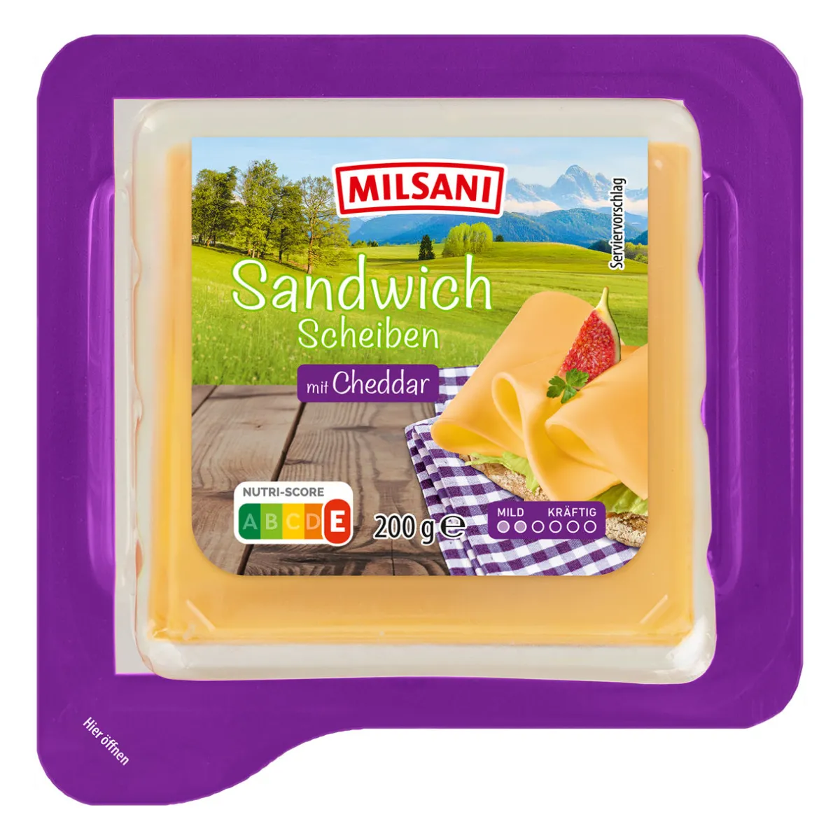 MILSANI Sandwich-Scheiben- Scheibenkäse & Geriebener Käse Bei Aldi Nord.