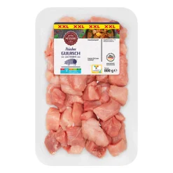 MEINE METZGEREI Schinkengulasch XXL- Schweinefleisch Bei Aldi Nord.