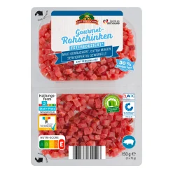 GUT DREI EICHEN Schinkenwürfel- Schweinefleisch Bei Aldi Nord.