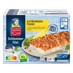 GOLDEN SEAFOOD Schlemmerfilet- Dosenfisch & Tiefkühlfisch Bei Aldi Nord
