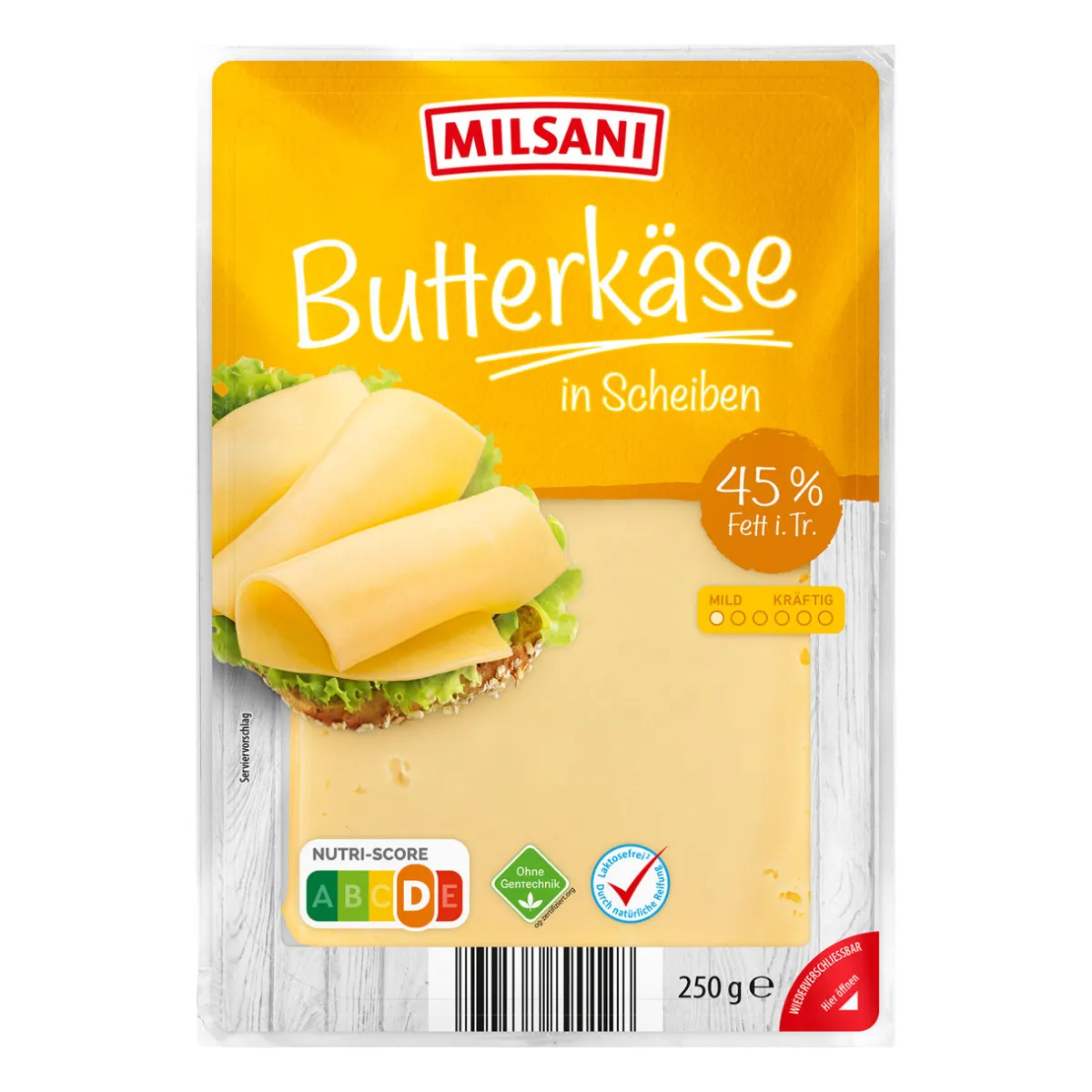 MILSANI Schnittkäse- Scheibenkäse & Geriebener Käse Bei Aldi Nord.