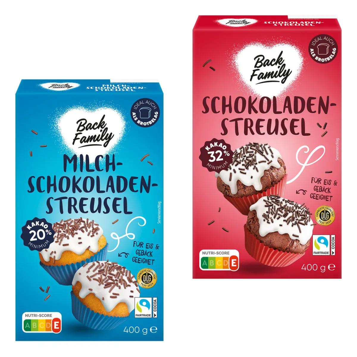 BACK FAMILY Schokoladenstreusel- Eisbecher & Eis-Toppings Bei Aldi Nord.