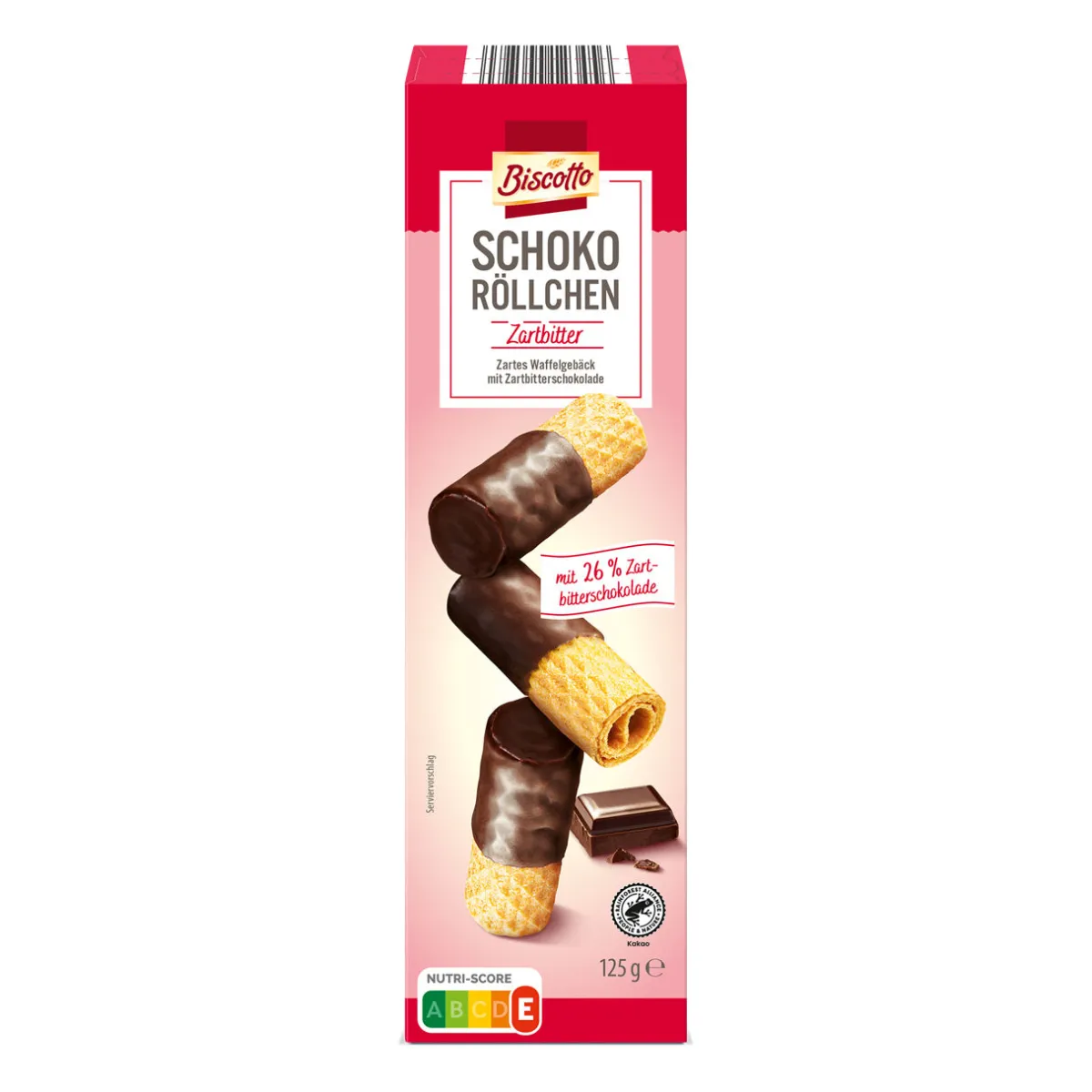 BISCOTTO Schoko-Waffelröllchen- Kekse & Cookies Bei Aldi Nord.