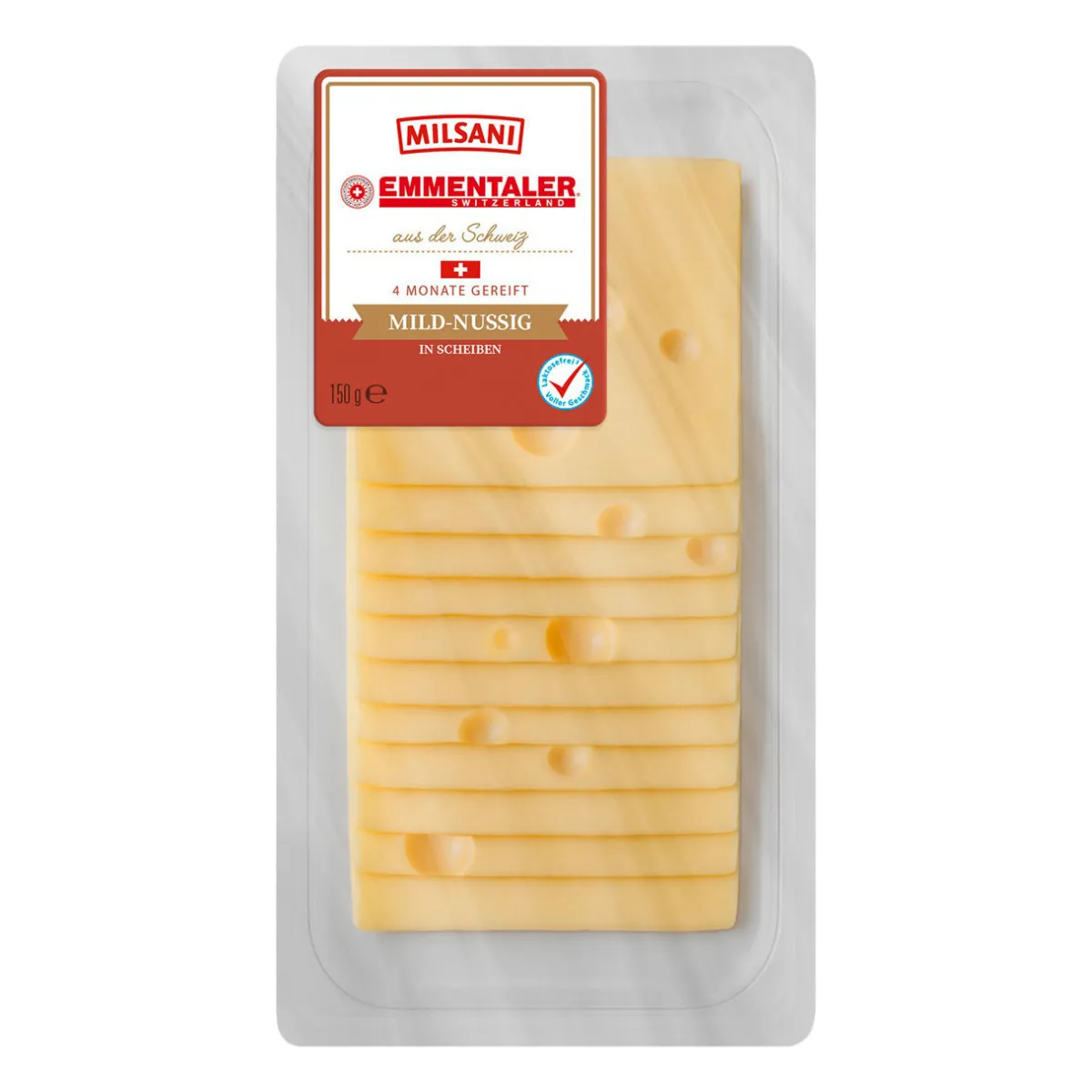 MILSANI Schweizer Käsescheiben- Scheibenkäse & Geriebener Käse Bei Aldi Nord.