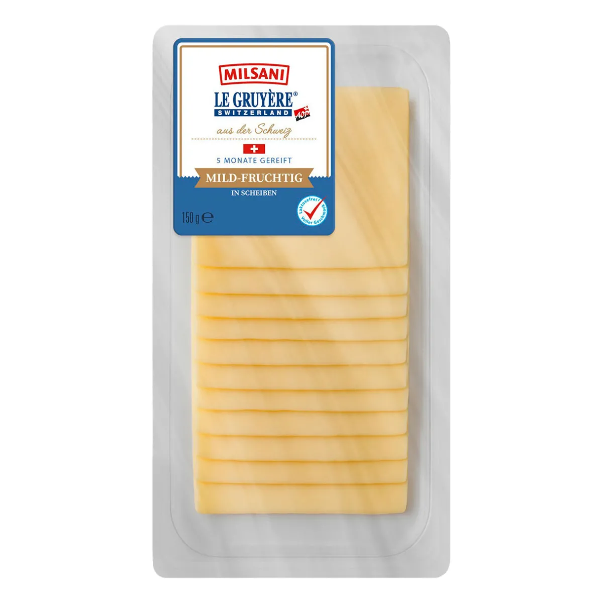 MILSANI Schweizer Käsescheiben- Scheibenkäse & Geriebener Käse Bei Aldi Nord.
