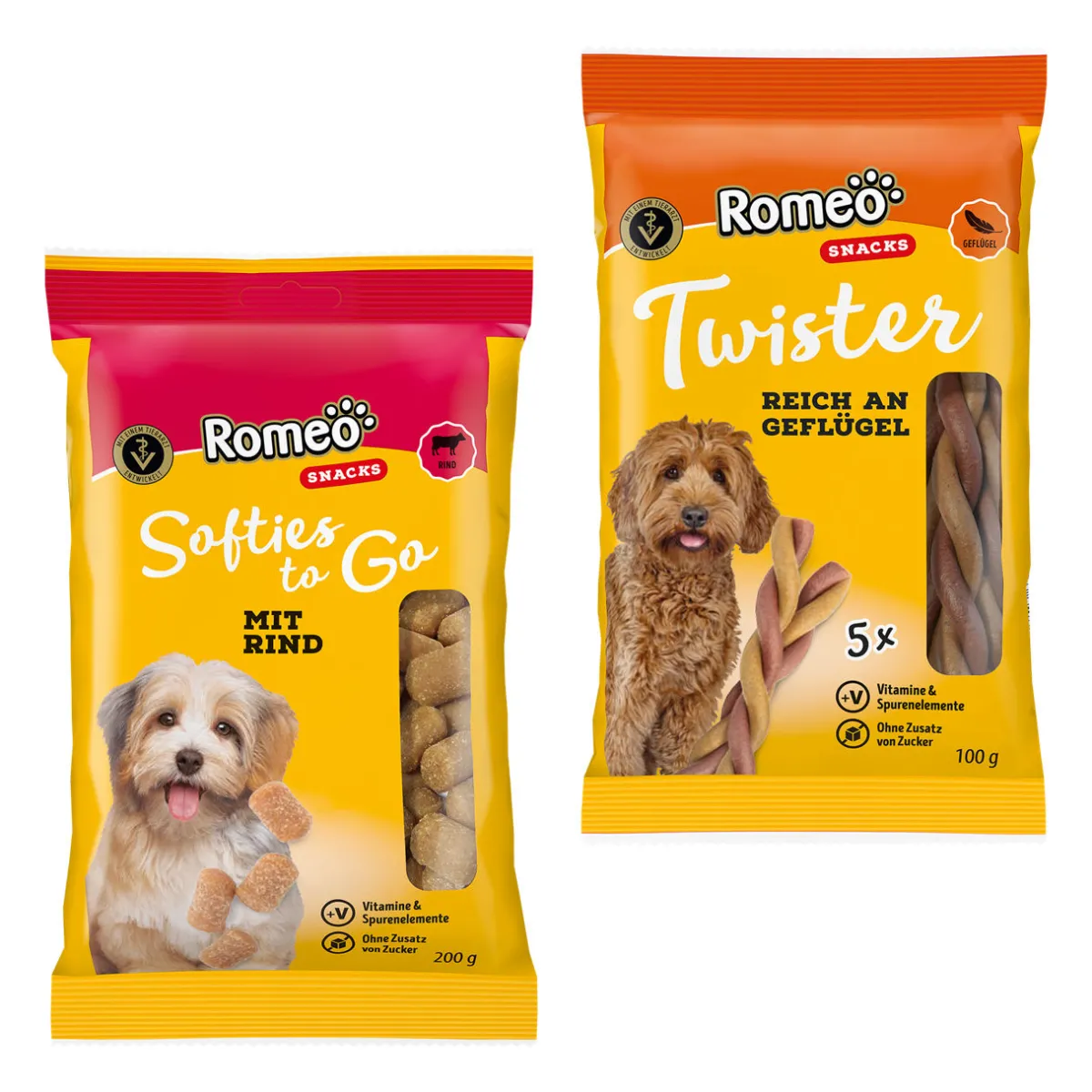 ROMEO Soft-Snacks- Hundefutter & Leckerlies Bei Aldi Nord.