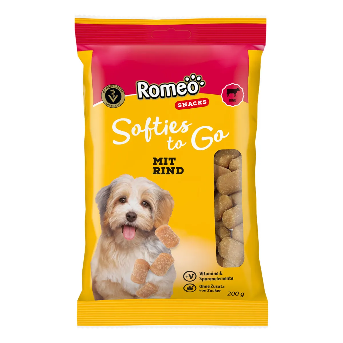 ROMEO Soft-Snacks- Hundefutter & Leckerlies Bei Aldi Nord.