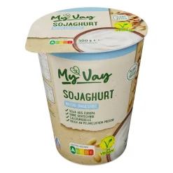 MYVAY Sojaghurt- Milchersatz & Käseersatz Bei Aldi Nord.