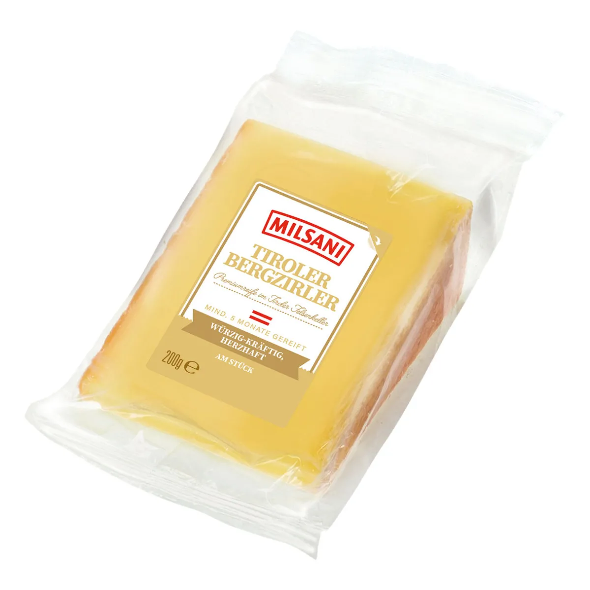 MILSANI Österreichische Käsespezialität- Hartkäse & Käse Am Stück Bei Aldi Nord.