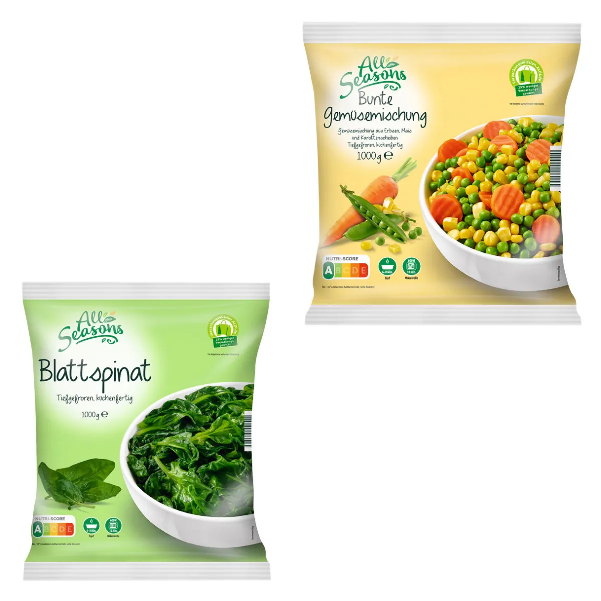 ALL SEASONS TK Gemüse- Tiefkühlgemüse Und -Obst Bei Aldi Nord.