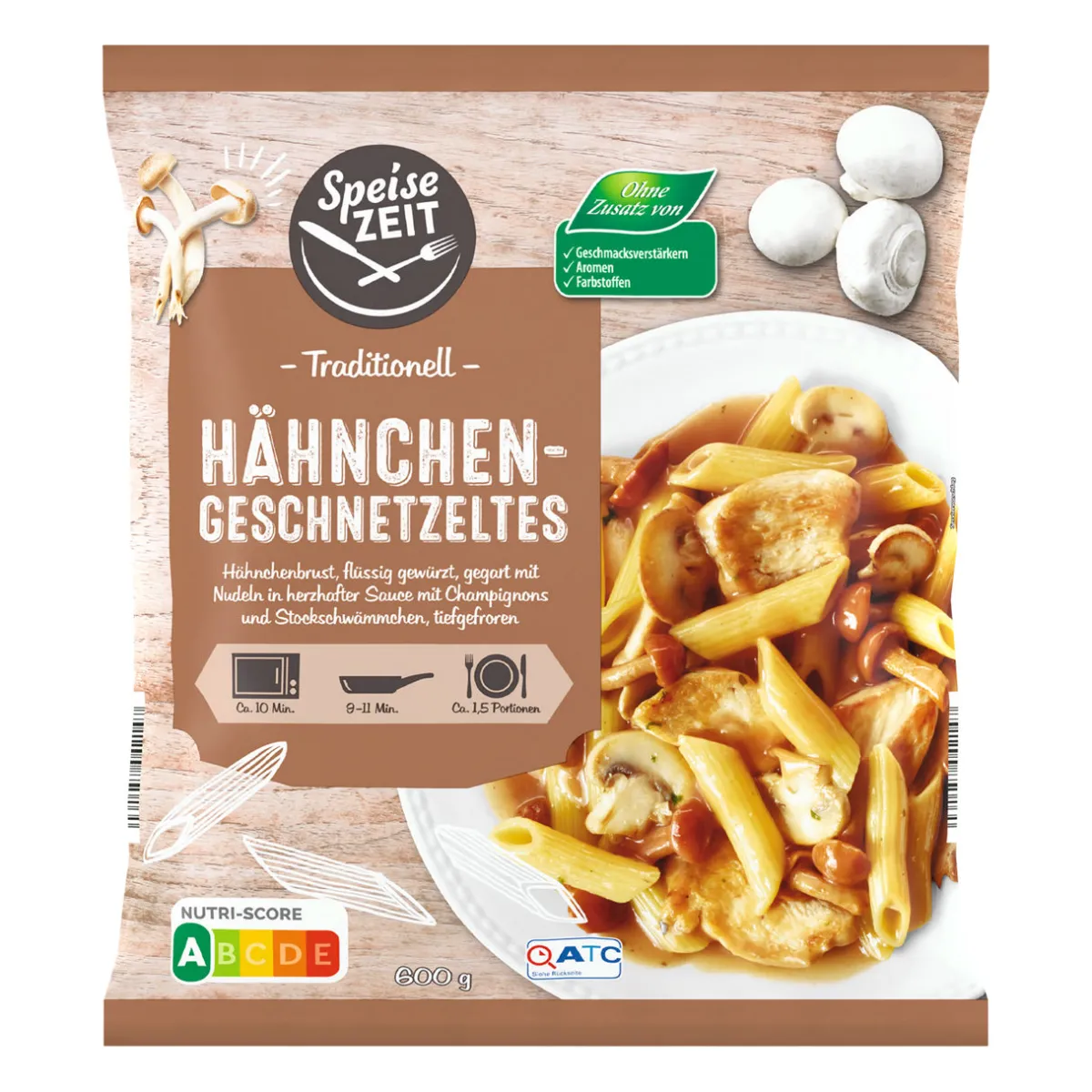 SPEISEZEIT Traditionelle Küche- Fertiggerichte Für Mikrowelle & Pfanne Bei Aldi Nord.