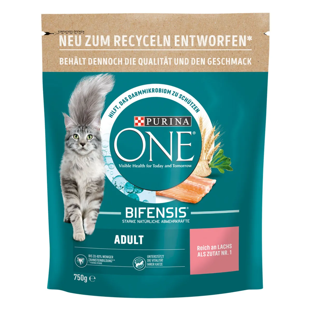 PURINA ONE® Trockenfutter Adult- Katzenfutter & Katzenstreu Bei Aldi Nord.
