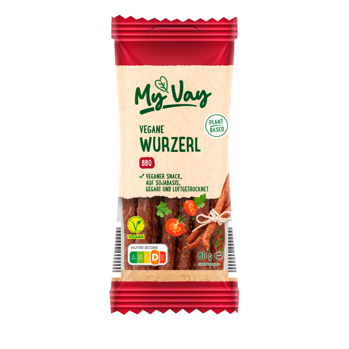 MYVAY Vegane Tyrolini / Wurzerl- Würstchen & Snackwurst Bei Aldi Nord.|Veganer Fleischersatz Bei Aldi Nord.