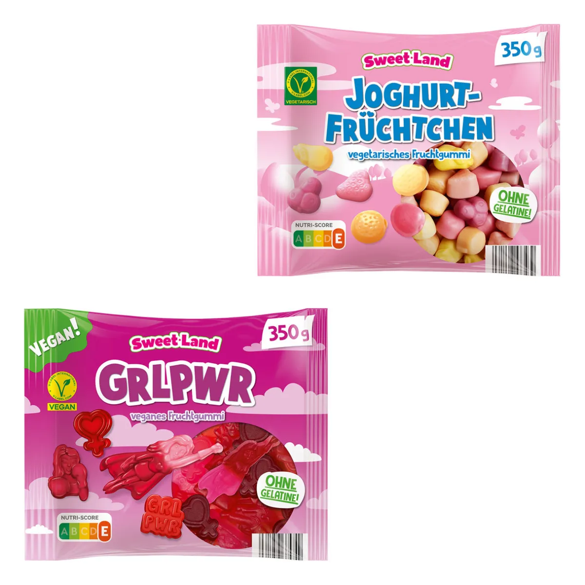 SWEET LAND Vegane / Vegetarische Fruchtgummis- Fruchtgummi, Gummibärchen & Lakritz Bei Aldi Nord.