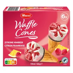 MUCCI Waffelhörnchen- Waffeleis & Eis Am Stiel Bei Aldi Nord.|Veganes & Vegetarisches Grillgut Bei Aldi Nord.·Saisonales Eis & Sommerliche Desserts: Dein Sommer 2026 Bei Aldi Nord.