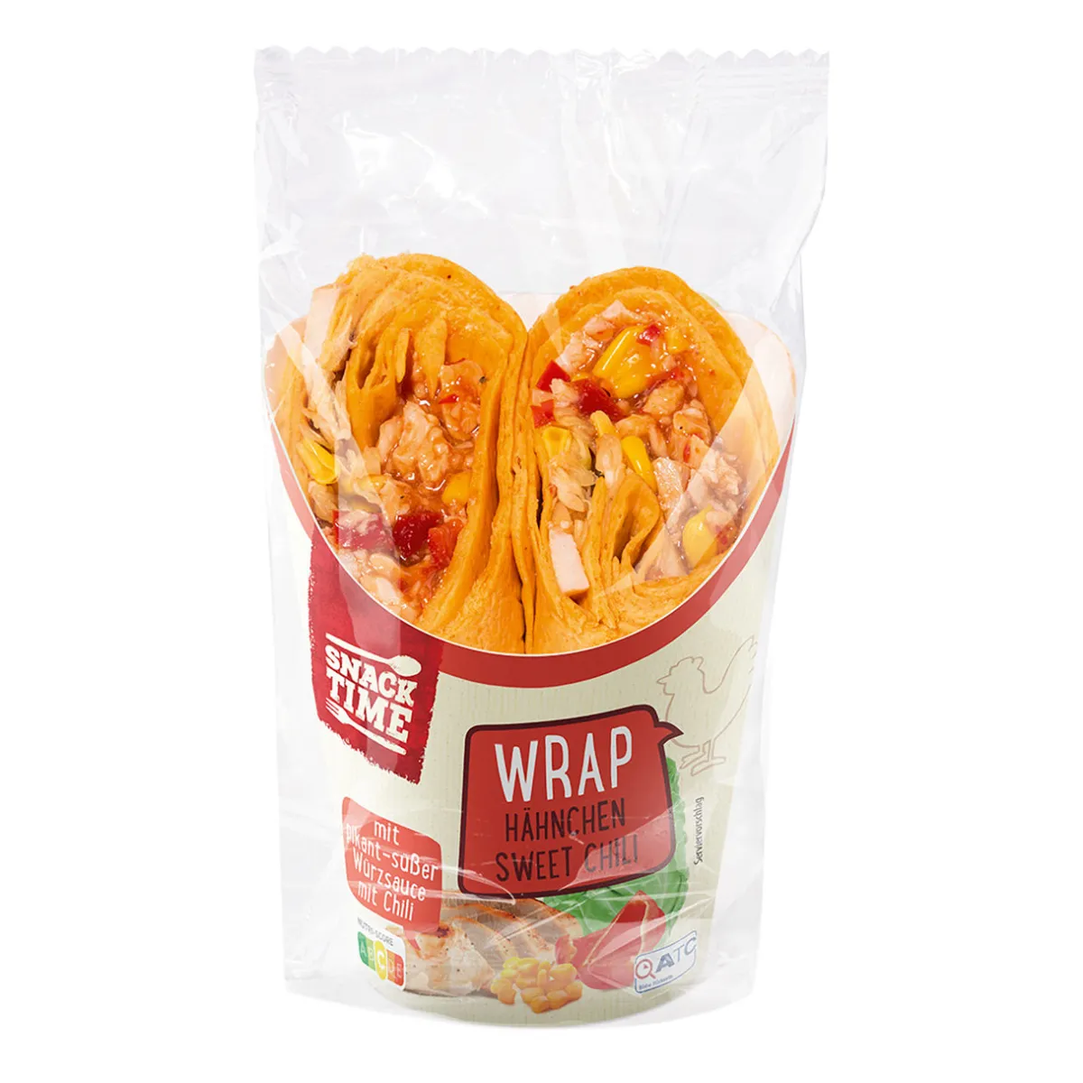 SNACK TIME Wrap- Salat-Menüs Und Sandwiches Bei Aldi Nord.