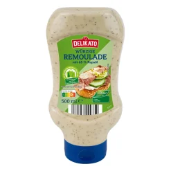 DELIKATO Würzige Remoulade- Dips, Saucen & Dressings Bei Aldi Nord.