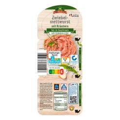 GUT DREI EICHEN Zwiebelmettwurst- Wurstaufschnitt & Streichwurst Bei Aldi Nord.